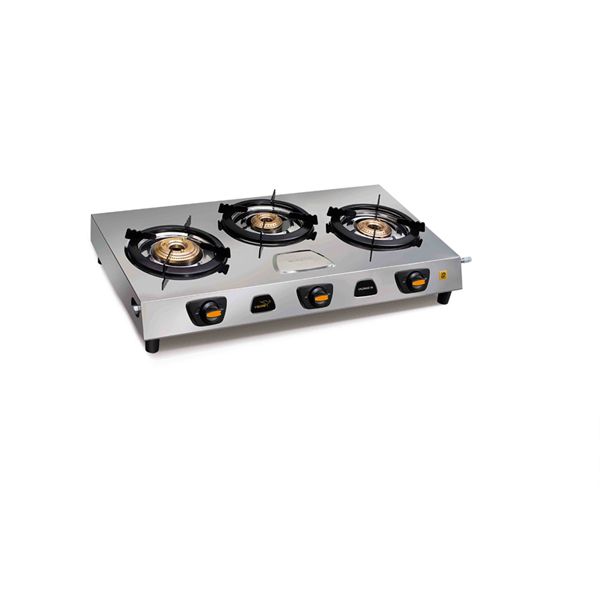 V-GUARD GAS STOVE SPLENDID 3B SS 3/B