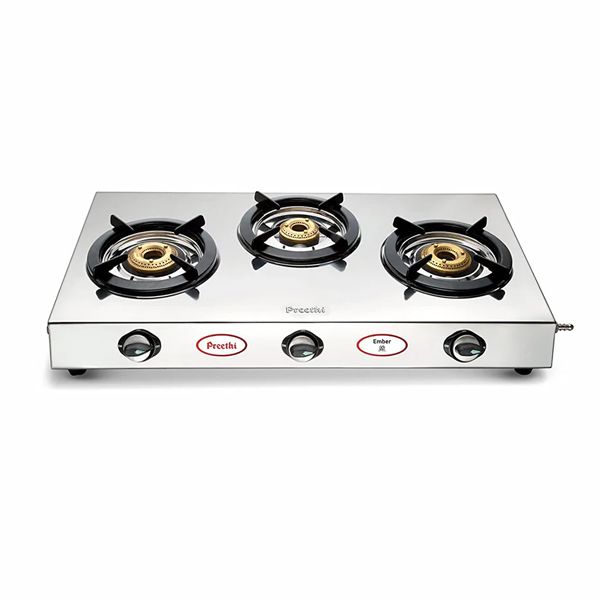 PREETHI GAS STOVE SS EMBER 3B