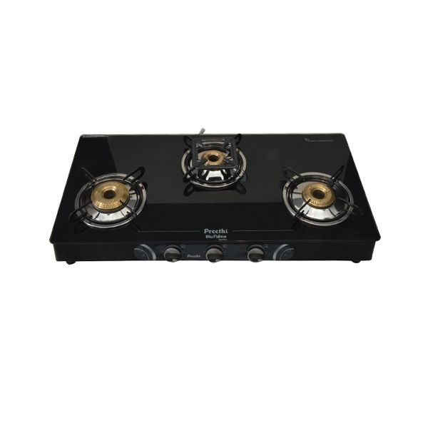 PREETHI GAS STOVE BLUEFLAME SPARKLE 3B (GTS 104)