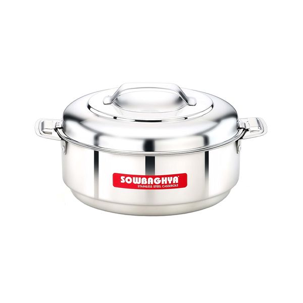 SOWBAGHYA HOT BOX SS CASSEROLE 2500ML