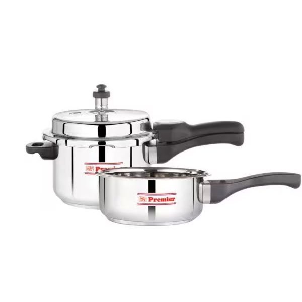 PREMIER COOKER COOKWARE SETS PACK COMPACT 5LTR + PAN SMALL