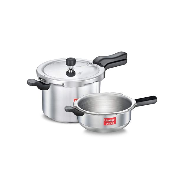 PRESTIGE COOKER SVACHH ALU COOKWARE SETS 5+3LT
