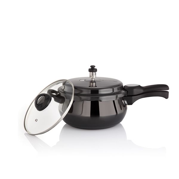 PREMIER COOKER CUCINA TRENDY BLACK IB HANDI 1.5LTR W.G.LID