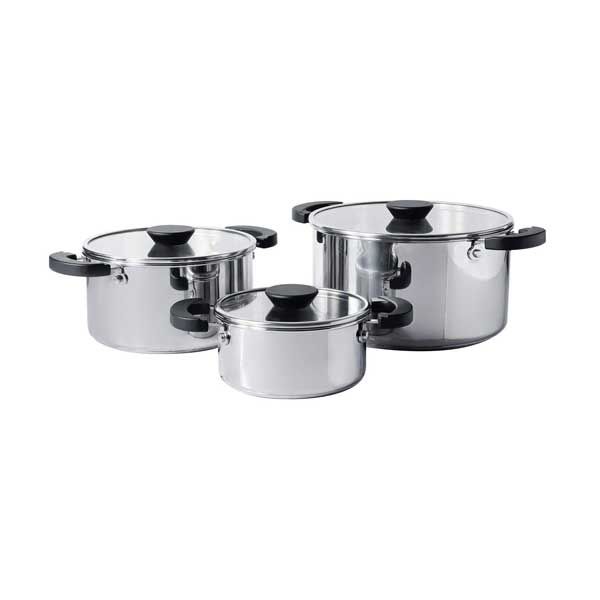 MEYER CASSEROLE SET 3PCS (16,20,24)CM