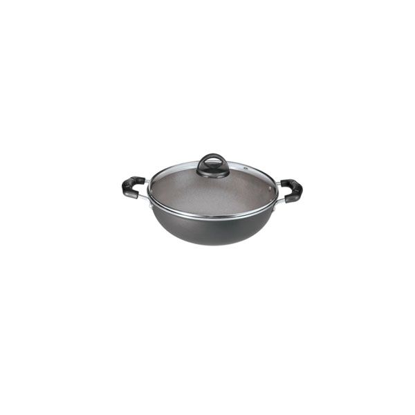 PREMIER NS SUPERB IB DEEP KADAI WITH GLASS LID 24CM