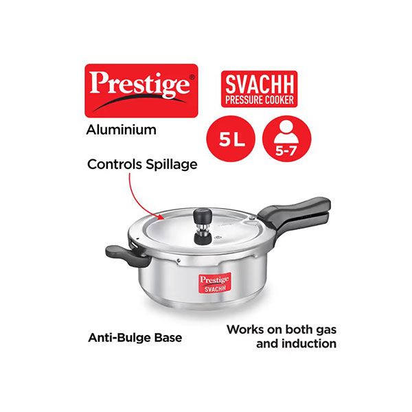 PRESTIGE COOKER SVACHH ALU SR PAN 5LT