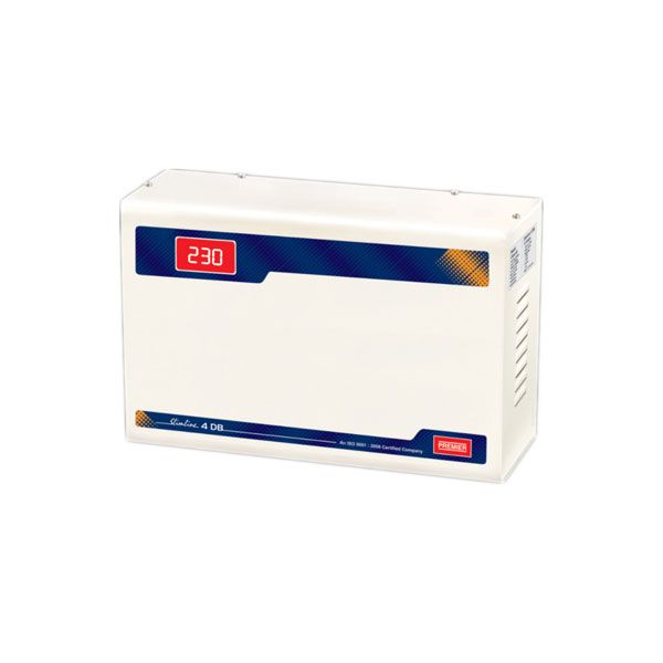 PREMIER STABILIZER SLIMLINE DB 4 KVA-4000 WATTS DOUBLE BOOSTER